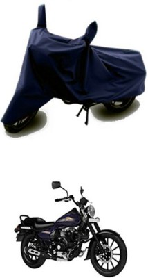 Vedika Collection Two Wheeler Cover for Bajaj(Avenger 150 Street, Blue)