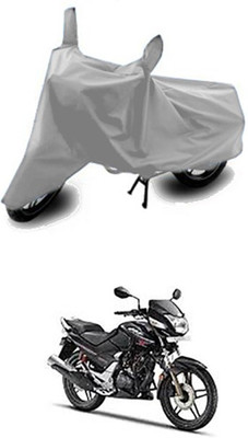 Vedika Collection Two Wheeler Cover for Hero(CBZ TYPE 1, Silver)