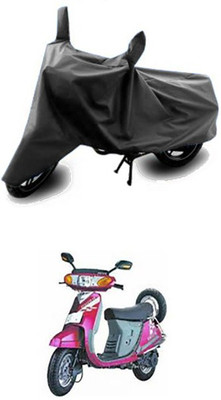 W proof Two Wheeler Cover for Kinetic(Nova, Grey)