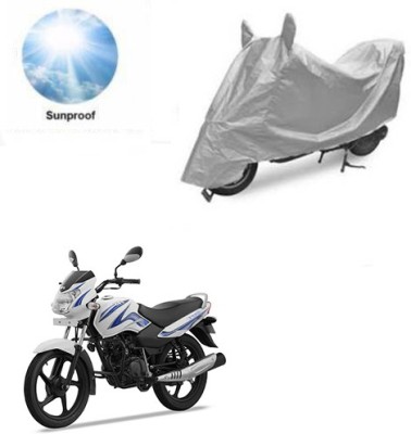 RPSENTTERPR Waterproof Two Wheeler Cover for TVS(Star Sport, Silver)