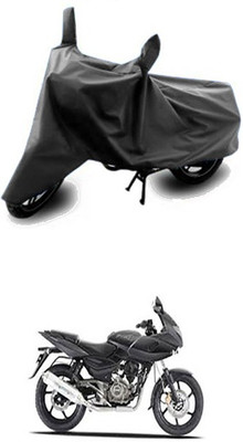W proof Two Wheeler Cover for Bajaj(Pulsar 220 DTS-i, Grey)