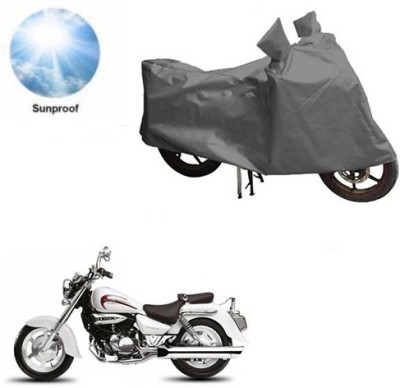 RPSENTTERPR Waterproof Two Wheeler Cover for Hyosung(Aquila Pro 650, Grey)