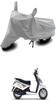 W proof Two Wheeler Cover for Mahindra(Silver)