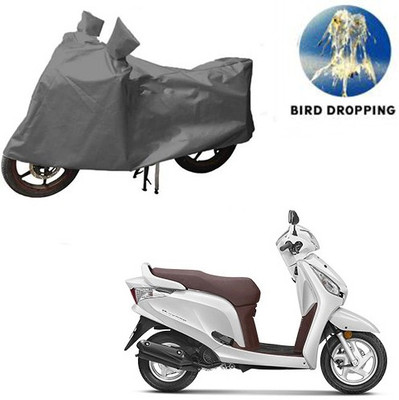 RPSENTTERPR Waterproof Two Wheeler Cover for Honda(Aviator, Grey)