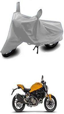W proof Two Wheeler Cover for Ducati(Monster 82, Silver)