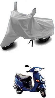 W proof Two Wheeler Cover for TVS(Silver)
