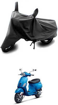 W proof Two Wheeler Cover for Universal For Bike(Vespa VXL, Grey)