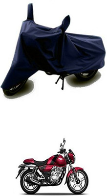 Vedika Collection Two Wheeler Cover for Bajaj(Blue)