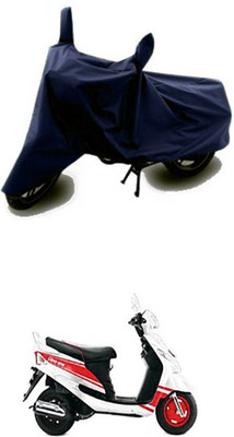 Wadhwa Creations Two Wheeler Cover for Mahindra(Blue)