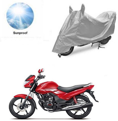 RPSENTTERPR Waterproof Two Wheeler Cover for Hero(Achiever, Silver)