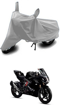 W proof Two Wheeler Cover for TVS(Silver)