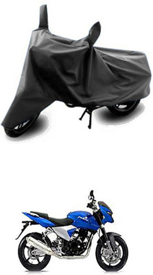 Wadhwa Creations Two Wheeler Cover for Bajaj(Pulsar 200 NS DTS-i, Grey)