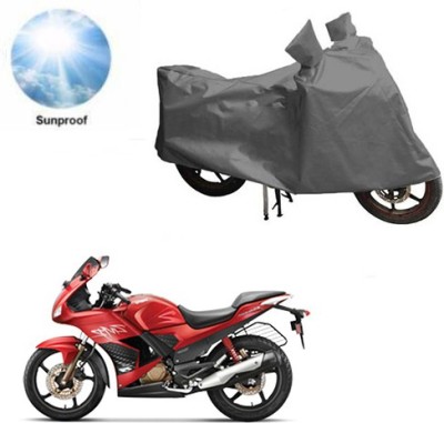 RPSENTTERPR Waterproof Two Wheeler Cover for Hero(Karizma ZMR, Grey)