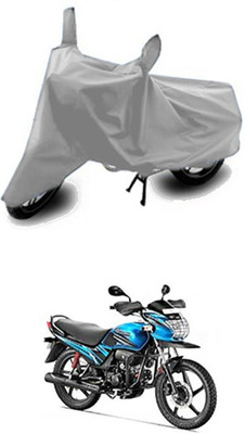W proof Two Wheeler Cover for Hero(Passion Pro TR, Silver)