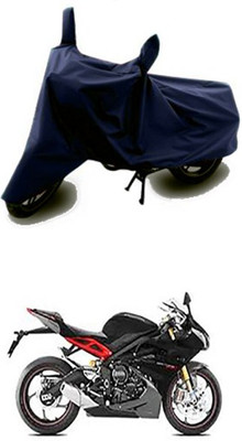 Wadhwa Creations Two Wheeler Cover for Triumph(Blue)