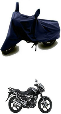 Vedika Collection Two Wheeler Cover for Suzuki(GS 150R, Blue)