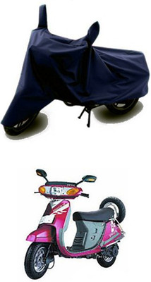 Wadhwa Creations Two Wheeler Cover for Kinetic(Blue)