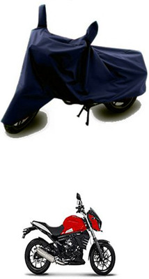 Wadhwa Creations Two Wheeler Cover for Mahindra(Blue)