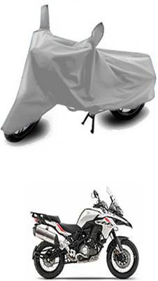 W proof Two Wheeler Cover for DSK Benelli(Silver)