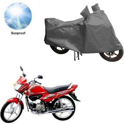 RPSENTTERPR Waterproof Two Wheeler Cover for Hero(Splendor NXG, Grey)