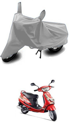 Wadhwa Creations Two Wheeler Cover for Mahindra(Silver)