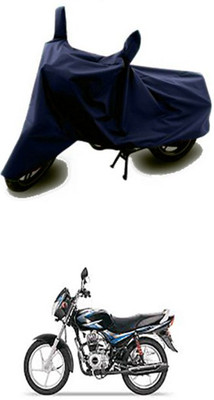 Vedika Collection Two Wheeler Cover for Bajaj(CT100, Blue)