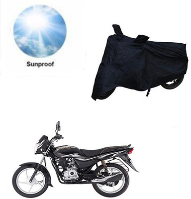 RPSENTTERPR Waterproof Two Wheeler Cover for Bajaj(Platina 100 DTS-i, Black)