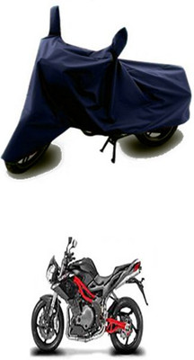 Vedika Collection Two Wheeler Cover for DSK Benelli(Blue)