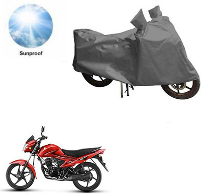 RPSENTTERPR Waterproof Two Wheeler Cover for Suzuki(Hayate, Grey)