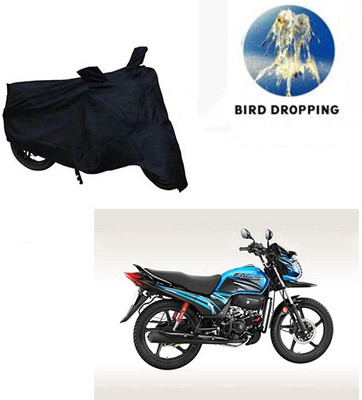 RPSENTTERPR Waterproof Two Wheeler Cover for Honda(Passion Pro TR, Black)
