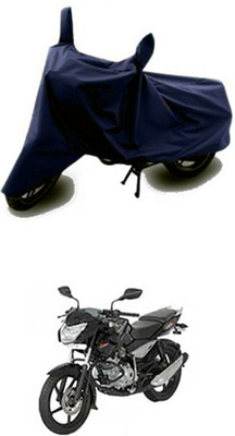 Vedika Collection Two Wheeler Cover for Bajaj(Pulsar 135 LS DTS-i, Blue)