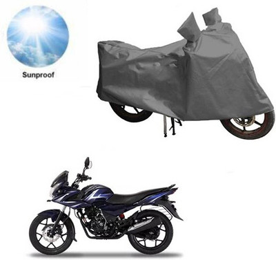 RPSENTTERPR Waterproof Two Wheeler Cover for Bajaj(Discover 150 f, Grey)