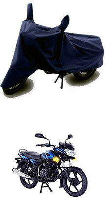 Wadhwa Creations Two Wheeler Cover for Bajaj(Discover 125 DTS-i, Blue)