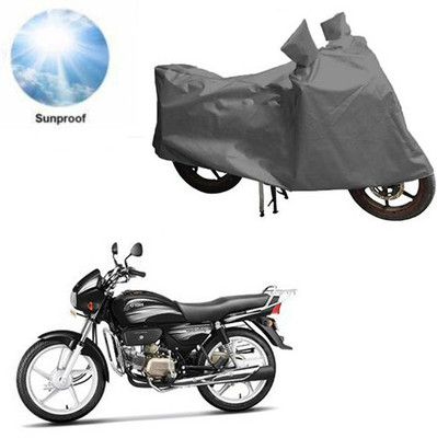 RPSENTTERPR Waterproof Two Wheeler Cover for Hero(Splendor Plus, Grey)