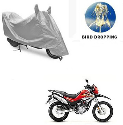 RPSENTTERPR Waterproof Two Wheeler Cover for Hero(Impulse, Silver)
