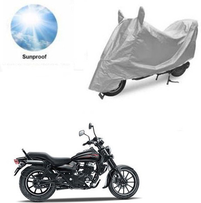 RPSENTTERPR Waterproof Two Wheeler Cover for Bajaj(Avenger 150 Street, Silver)