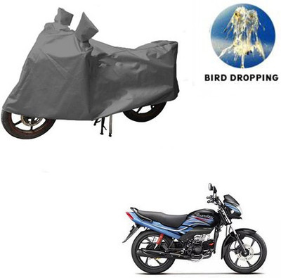RPSENTTERPR Waterproof Two Wheeler Cover for Honda(Passion Pro, Grey)
