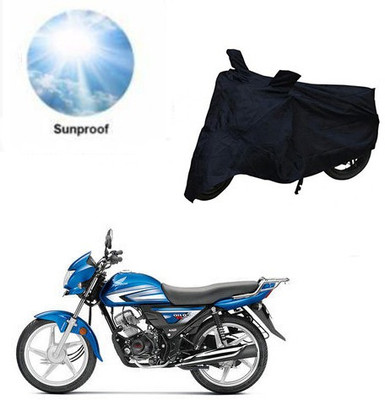 RPSENTTERPR Waterproof Two Wheeler Cover for Hero(CD 110 Dream, Black)