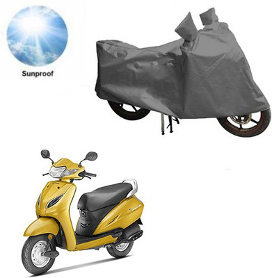 RPSENTTERPR Waterproof Two Wheeler Cover for Honda(Activa 5G, Grey)