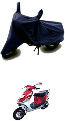 W proof Two Wheeler Cover for Kinetic(Blue)