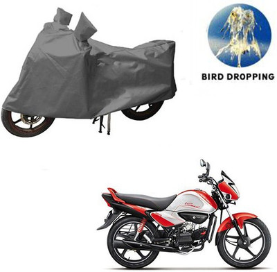RPSENTTERPR Waterproof Two Wheeler Cover for Hero(Splendor I Smart, Grey)