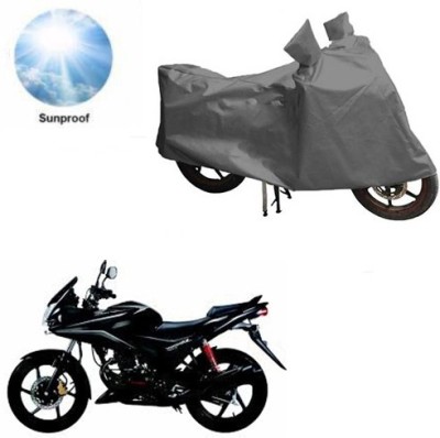 RPSENTTERPR Waterproof Two Wheeler Cover for Honda(CBF Stunner, Grey)