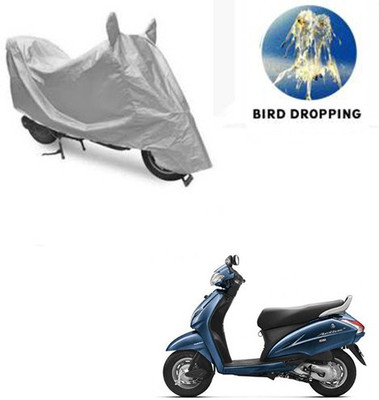 RPSENTTERPR Waterproof Two Wheeler Cover for Honda(Activa 3G, Silver)