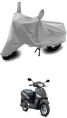 W proof Two Wheeler Cover for Hero(Electric Optima, Silver)