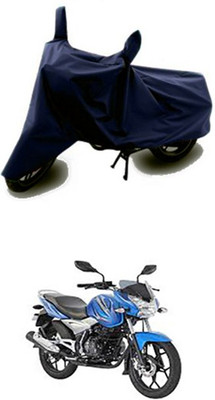 Vedika Collection Two Wheeler Cover for Bajaj(Discover 150 s, Blue)