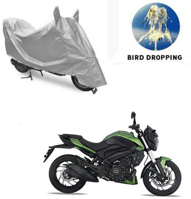 RPSENTTERPR Waterproof Two Wheeler Cover for Bajaj(Dominar, Silver)