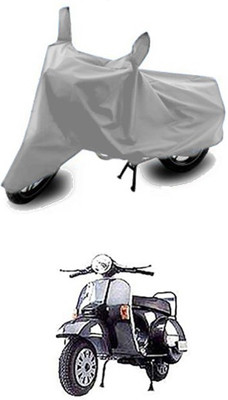 Wadhwa Creations Two Wheeler Cover for LML(Silver)