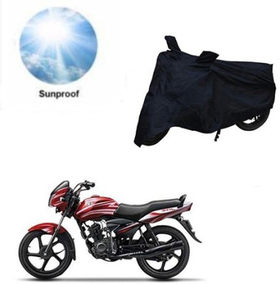 RPSENTTERPR Two Wheeler Cover for TVS(Jive, Black)