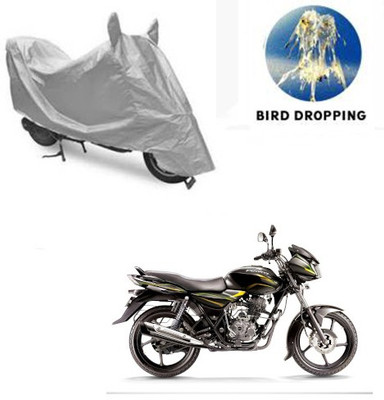 RPSENTTERPR Waterproof Two Wheeler Cover for Bajaj(Discover 100 DTS-i, Silver)