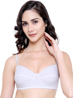 Tace Riya Women Bralette Non Padded Bra(White)